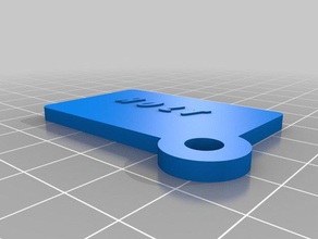holt key chain keychains customized 3d print model - Mito3D