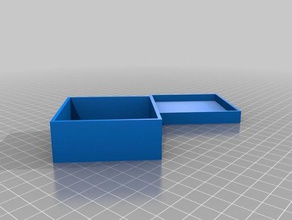 box 4 sided 90mm containers customized 3d print model - Mito3D
