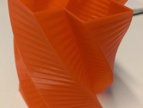 plus vase sculptures extrude facets lubricant oil 3d print model - Mito3D