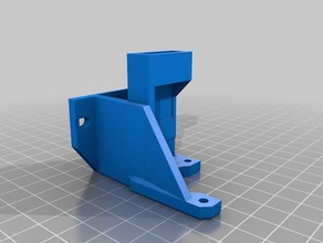 z-motor endstop holder refit 3d printer parts foldarap 3d print model - Mito3D