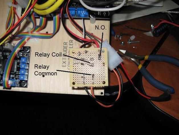 tom extruder relay fix other 3d electronics 3D print model - Mito3D
