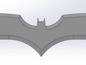 batarang andere batman solidworks 3d print model - Mito3D