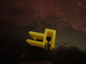 yazzo nut socket locking clip other connector fastenerless upgrade part monkeybot 3d print model - Mito3D