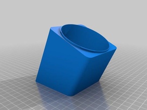 meu personalizados magnético jarra de 1 recipientes personalizado 3d print model - Mito3D