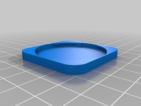 meu personalizados magnético tampa do frasco 2 recipientes personalizado 3d print model - Mito3D