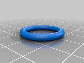 k size ring rings customized 3d print model - Mito3D