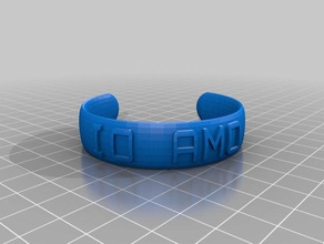 ıo amo aperto moda özelleştirilmiş 3d print model - Mito3D