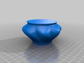 vase L'impression 3d 3d print model - Mito3D