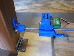 linear 18 10-24 thread robótica servo sevo 3d print model - Mito3D