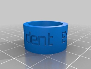 my customized ring rings 3d print model - Mito3D