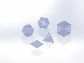 la geometría sagrada bandeja de cubos hielo cocina y comedor iceboxchallenge los sólidos platónicos 3d print model - Mito3D