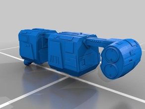 mobquet moyen de transport cargo miniature les miniatures modèle navire vaisseau spatial starship starwars star wars x-wing 3d print model - Mito3D