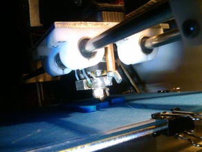 rapide-démontage de buda chaud endextruderx-transport 3d l'imprimante pièces personnalisé chaloupe mendel prusa reprap mise à niveau 3d print model - Mito3D