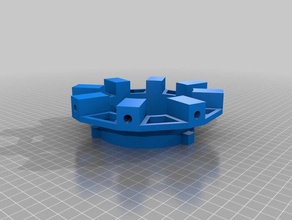 bowens de montaje bricolaje octogonal la caja luz apo 30 cámara 3d print model - Mito3D
