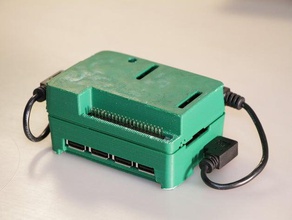 raspiado enclosure electronics 3d print model - Mito3D