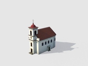 church havihegy - pecs hungary buildings & structures 3d print model - Mito3D