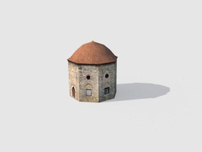 turbe idris baba - pecs hungary buildings & structures turb 3d print model - Mito3D