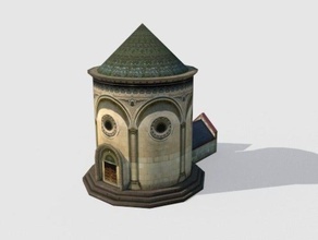 zsolnay mausoléu - pecs, hungria edifícios e estruturas 3d print model - Mito3D