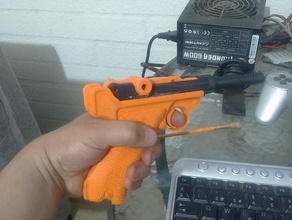 luger functional mechanical toys gun replica 3d print model - Mito3D