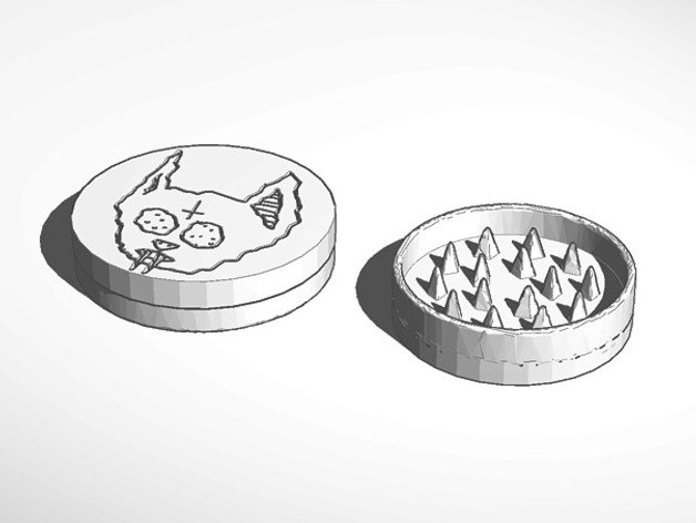 golf wang-mahlwerk version 2 Küche und Esszimmer 420 Drogenutensilien verticken nagen wang Kräuter ungeeignet sind odd future ofwgkta Gewürze wolf gang 3D print model - Mito3D