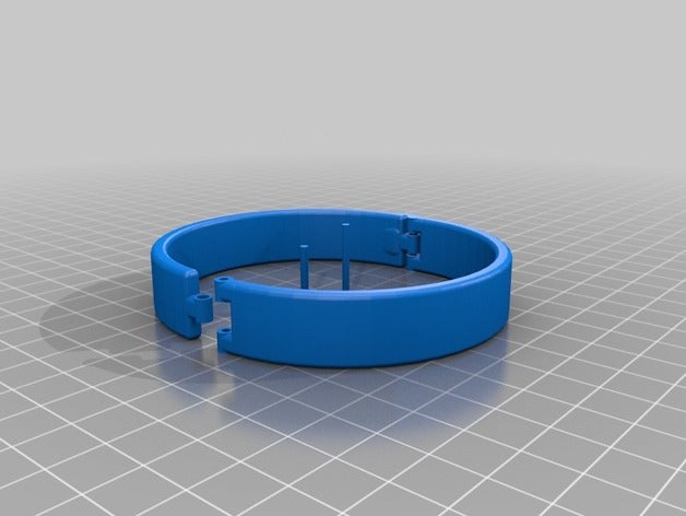 meine angepasste Manschetten & Kragen Armbänder kundengebundene 3D print model - Mito3D