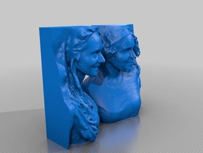 selfie jen personas 3d print model - Mito3D