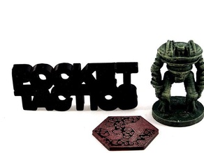 pocket-tactics templar 7 second edition games 15mm fantasy gaming miniature model multiverse robot rpg scifi strategy tabletop 3d print model - Mito3D