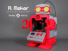 maker special edition thing-o-matic 3d printers brent custom customized erikjdurwoodii replicator robot rosenburgh thing matic 3d print model - Mito3D