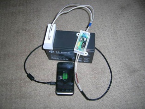 12v da bateria do terminal guard eletrônica a caso tampa 3d print model - Mito3D