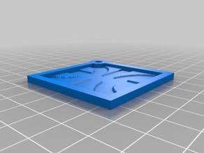 meine individuelle Schlüsselanhänger lithopane - kundengebundene 3d print model - Mito3D