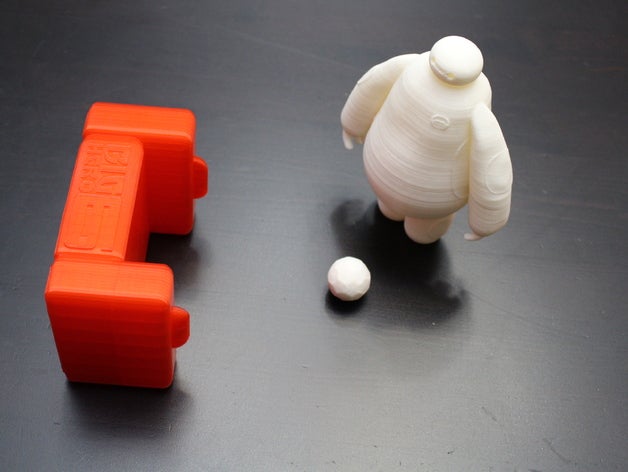 big hero 6 - baymax pas de support jouets & jeux grand héros disney le imprimer chose 3D print model - Mito3D