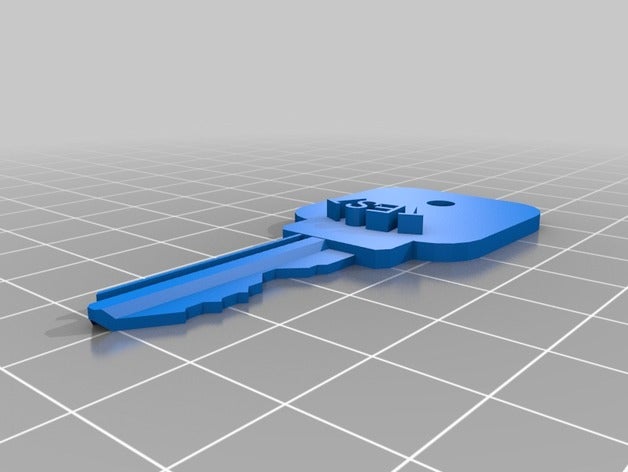 meu personalizados fácil chave copiadora do agregado familiar personalizado 3D print model - Mito3D