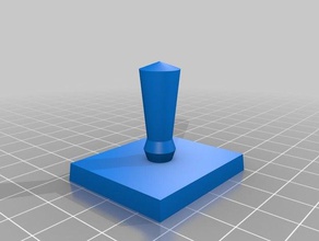 my customized stamp handle 02 diy 3d print model - Mito3D
