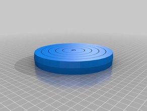 6 concentric rings rad80mm h20mm mechanical toys customized 3d print model - Mito3D
