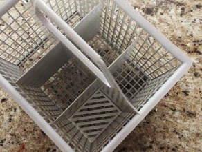 dishwasher chopstick saver kitchen & dining aid help insert organize 3d print model - Mito3D