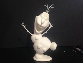 olaf - ¿quieres construir un muñeco de nieve remix las esculturas 3d print model - Mito3D