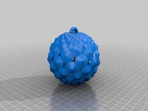 my customized fibonacci ball cones math art 3d print model - Mito3D