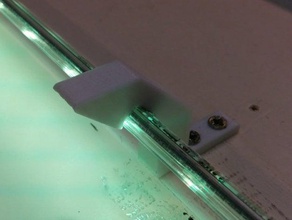 ikea dioder led strip clip diy 3d print model - Mito3D