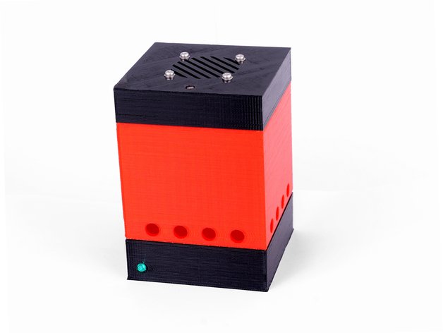 geladeira desodorizante cozinha e sala de jantar o ar firstbuild fresco iceboxchallenge desafio caixa gelo purificador 3D print model - Mito3D
