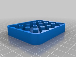 20 aa battery holder containers customized 3d print model - Mito3D