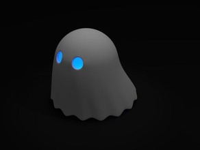 fantomatique de la lampe L'impression 3d ghostlyvinyl 3d print model - Mito3D