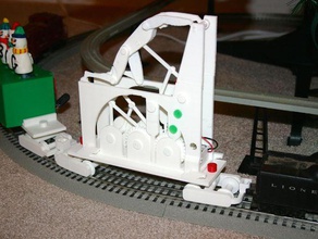 christmas rail car 7 mechanical toys train toy 3d print model - Mito3D