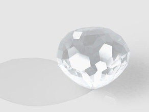 diamond Mathe-Kunst Kunst Armbänder Ohrringe geometrische geometrie makerbotornaments math pentagon pentagonal 3d print model - Mito3D