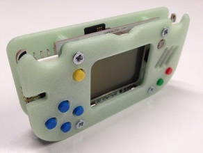 gamebuino shell giocattolo & accessori di gioco 3d print model - Mito3D