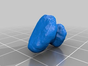 o cometa 67p pronto impressão física e astronomia rosetta stampalo3d 3d print model - Mito3D