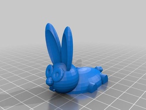 bunny animals 3d print model - Mito3D