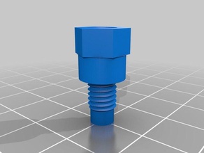 bonsailab bs01&bs01+ bowden type feeder filament guide adapter 3d printer parts 3d print model - Mito3D