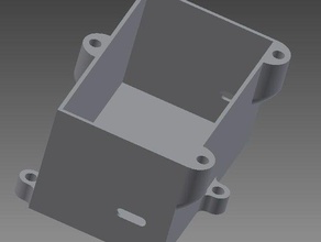 piccola scatola di alimentazione l'elettronica 12v 5v box caso recinto potenza psu ventilata 3d print model - Mito3D