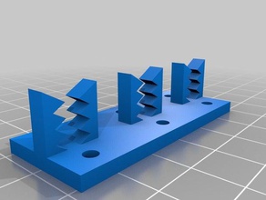 anpassbare Kabel-organizer customizer 3d print model - Mito3D