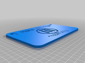 faire des choses avec de la chance signes les logos personnalisé 3d print model - Mito3D